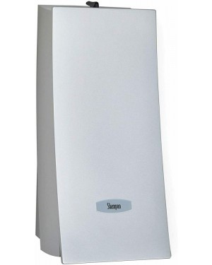 Soap/Shampoo Dispenser Wall Mounted Single Push Button WHITE WAVE