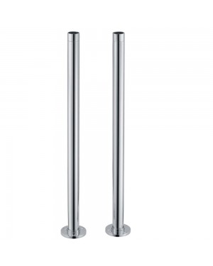 Chrome Freestanding Standpipes Legs Shrouds For Traditional Bath Taps Roll Top