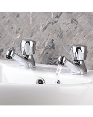 Contract Modern Basin Taps Chrome