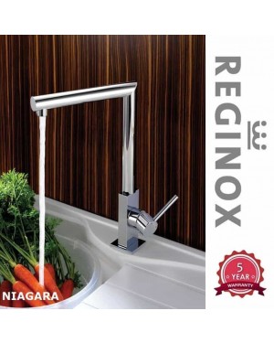 Reginox NIAGARA | Modern Chrome Single Lever Monobloc Mixer Kitchen Sink Tap