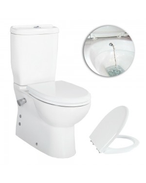 Creavit SD318 Sedef Combined Bidet Short projection Toilet WC pan seat cistern