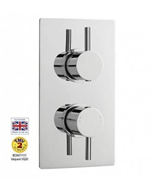 Premier Twin Concealed Thermostatic Shower Valve JTY312