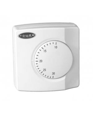 TOWER ROOM STAT RSN THERMOSTAT CENTRAL HEATING BOILER MAINS OR VOLT FREE SWITCH