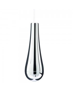 Croydex Teardrop Light Cord Pull Bathroom Kitchen (Includes 1 Metre White Cord)