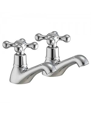Traditional Victorian Design Hot and Cold Bath Taps