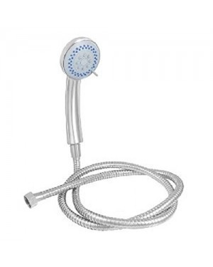 Chrome 3 Function Shower Head and Hose, Replacement Shower Set